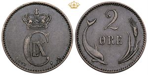 2 øre 1892