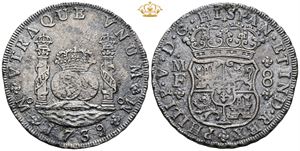 8 Reales 1739 Mo MF - probably from a shipwreck