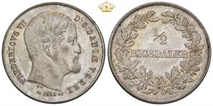 1/2 rigsdaler 1855