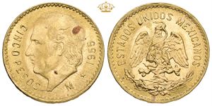 5 Pesos 1955