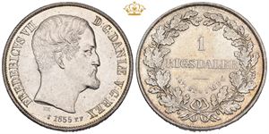 Rigsdaler 1855 FF