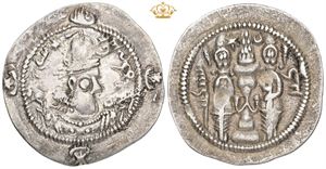 Drachm, LYW mint (Rev-Ardashir), Year 10