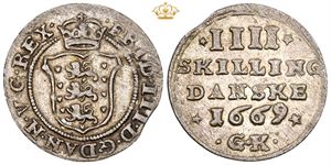 4 skilling 1669