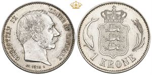 1 krone 1876