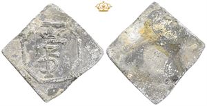 Klipping u. år, arbejdstegn i bly, Københavns Slot (?)