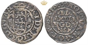 2 skilling 1665