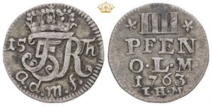4 Pfenninge 1763, Oldenburg
