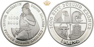 1000 Krónur 2000 - in original box of issue