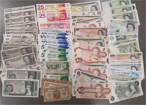Collection banknotes,105 pcs. (105)