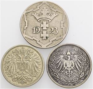 Danzig, Germany and Austria. (3)