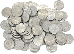 5, 10 and 20 Mark, commemorative coins. (100)