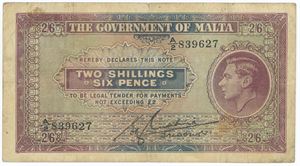 2 Shillings 1940-43
