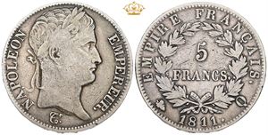 5 Francs 1811 Q