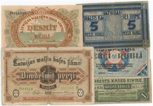 Collection, 5 pcs., all different. (5)