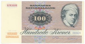 100 kroner 1984, nr. C6842E
