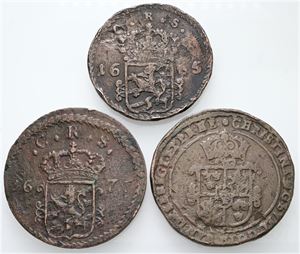 Öre 1639, 1677; 2 Öre 1665. (3)