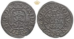 2 skilling 1658