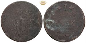 Skilling 1771 - smædemønt