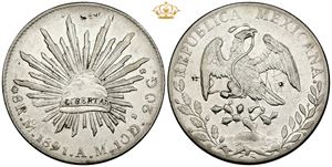 8 Reales 1891 Mo AM