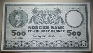 500 kroner 1975 A