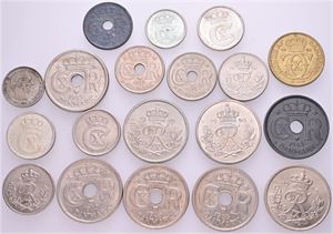 Årgangsmønter, mange pæne. (19)