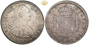 8 Reales 1798 PTS PP
