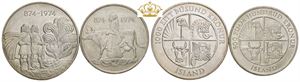 500 + 1000 Krónur 1974 - 1100 years settlement jubilee. (2)