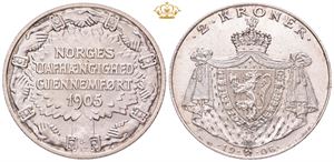 2 kroner 1906, Norges uafhængighed