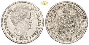 8 rigsbankskilling 1843