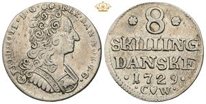 8 skilling 1729