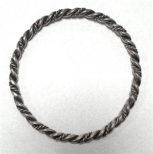 Armring i Sterlingsølv, Ø 69 mm, vægt 27,47 g