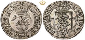 4 mark / krone 1659, Mysterikrone