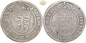 4 mark / krone 1653