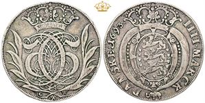 4 mark / krone 1693