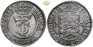 4 mark / krone 1654 - KOPI