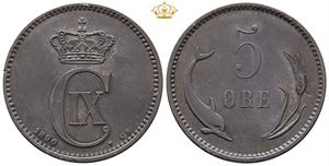 5 øre 1890