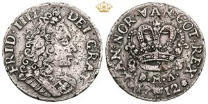 8 skilling 1712 - ualmindeligt årstal