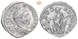 Denarius, 219-220 AD