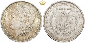 USA, Dollar 1884 O