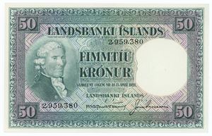 50 krónur u. år (1948), nr. 2959380