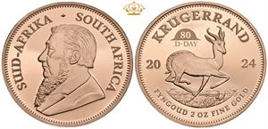 2 Krugerrand 2024, 80th anniversary of D-day