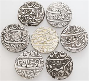 Rupee, 7 pcs., 1220-1320. (7)