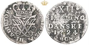 12 skilling 1724