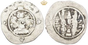 Drachm, LYW mint (Rev-Ardashir), Year 8
