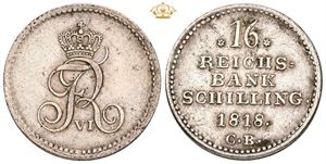 16 rigsbankskilling 1818