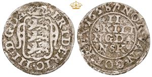 2 skilling 1658 - ualmindelig