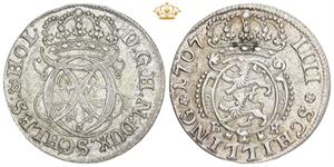 4 skilling 1707
