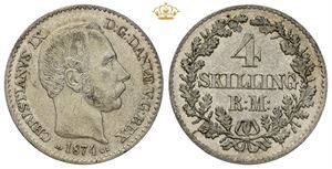 4 skilling 1874