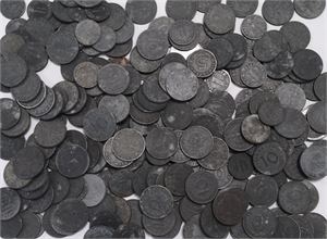 1-50 Pfennig, 1940-45. (240)