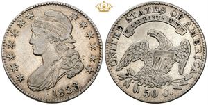 Half Dollar 1833